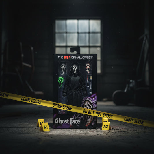 Ghost Face 8" Clothed Action Figure